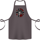 Norway Bodybuilding Flag Gym Training Spartan Cotton Apron 100% Organic Dark Grey