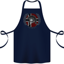 Norway Bodybuilding Flag Gym Training Spartan Cotton Apron 100% Organic Navy Blue