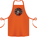 Norway Bodybuilding Flag Gym Training Spartan Cotton Apron 100% Organic Orange
