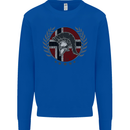 Norway Bodybuilding Flag Gym Training Spartan Kids Sweatshirt Jumper Royal Blue