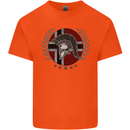 Norway Bodybuilding Flag Gym Training Spartan Kids T-Shirt Childrens Orange