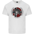 Norway Bodybuilding Flag Gym Training Spartan Kids T-Shirt Childrens White