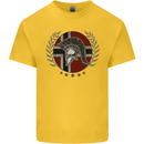 Norway Bodybuilding Flag Gym Training Spartan Kids T-Shirt Childrens Yellow