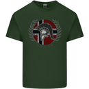 Norway Bodybuilding Flag Gym Training Spartan Mens Cotton T-Shirt Tee Top Forest Green