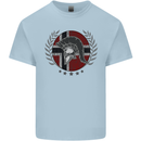 Norway Bodybuilding Flag Gym Training Spartan Mens Cotton T-Shirt Tee Top Light Blue