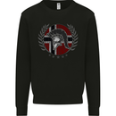 Norway Bodybuilding Flag Gym Training Spartan Mens Sweatshirt Jumper Black