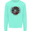Norway Bodybuilding Flag Gym Training Spartan Mens Sweatshirt Jumper Peppermint