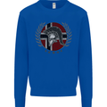 Norway Bodybuilding Flag Gym Training Spartan Mens Sweatshirt Jumper Royal Blue