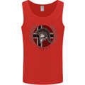 Norway Bodybuilding Flag Gym Training Spartan Mens Vest Tank Top Red