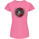 Norway Bodybuilding Flag Gym Training Spartan Womens Petite Cut T-Shirt Azalea