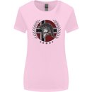 Norway Bodybuilding Flag Gym Training Spartan Womens Wider Cut T-Shirt Light Pink