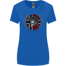 Norway Bodybuilding Flag Gym Training Spartan Womens Wider Cut T-Shirt Royal Blue
