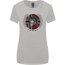 Norway Bodybuilding Flag Gym Training Spartan Womens Wider Cut T-Shirt Sports Grey