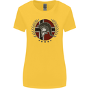 Norway Bodybuilding Flag Gym Training Spartan Womens Wider Cut T-Shirt Yellow