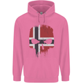 Norway Skull Flag Gym Bodybuilding Biker Childrens Kids Hoodie Azalea