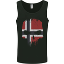 Norway Skull Flag Gym Bodybuilding Biker Mens Vest Tank Top Black