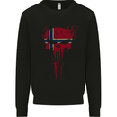Norway Skull Gym Training Bodybuilding Mens Sweatshirt Jumper Black