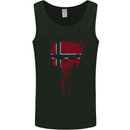 Norway Skull Gym Training Bodybuilding Mens Vest Tank Top Black
