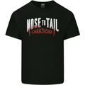 Nose to Tail Carnivore Meat Eater BBQ Mens Cotton T-Shirt Tee Top Black