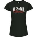 Nose to Tail Carnivore Meat Eater BBQ Womens Petite Cut T-Shirt Black