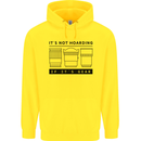 Not Hoarding Photography Photographer Camera Childrens Kids Hoodie Yellow