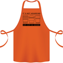 Not Hoarding Photography Photographer Camera Cotton Apron 100% Organic Orange