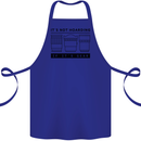 Not Hoarding Photography Photographer Camera Cotton Apron 100% Organic Royal Blue