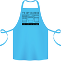 Not Hoarding Photography Photographer Camera Cotton Apron 100% Organic Turquoise