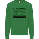 Not Hoarding Photography Photographer Camera Kids Sweatshirt Jumper Irish Green