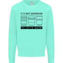 Not Hoarding Photography Photographer Camera Kids Sweatshirt Jumper Peppermint