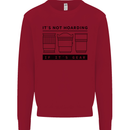 Not Hoarding Photography Photographer Camera Kids Sweatshirt Jumper Red