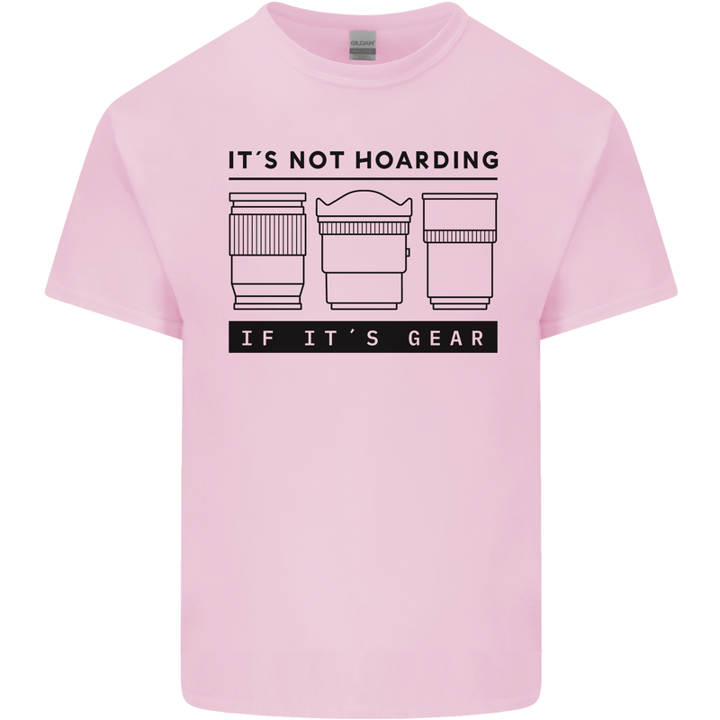 Not Hoarding Photography Photographer Camera Kids T-Shirt Childrens Light Pink