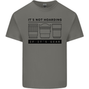 Not Hoarding Photography Photographer Camera Mens Cotton T-Shirt Tee Top Charcoal
