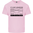 Not Hoarding Photography Photographer Camera Mens Cotton T-Shirt Tee Top Light Pink