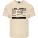 Not Hoarding Photography Photographer Camera Mens Cotton T-Shirt Tee Top Natural