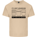Not Hoarding Photography Photographer Camera Mens Cotton T-Shirt Tee Top Sand