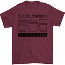 Not Hoarding Photography Photographer Camera Mens T-Shirt 100% Cotton Maroon