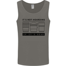 Not Hoarding Photography Photographer Camera Mens Vest Tank Top Charcoal
