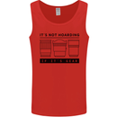 Not Hoarding Photography Photographer Camera Mens Vest Tank Top Red