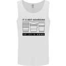 Not Hoarding Photography Photographer Camera Mens Vest Tank Top White