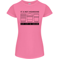 Not Hoarding Photography Photographer Camera Womens Petite Cut T-Shirt Azalea