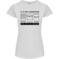 Not Hoarding Photography Photographer Camera Womens Petite Cut T-Shirt White