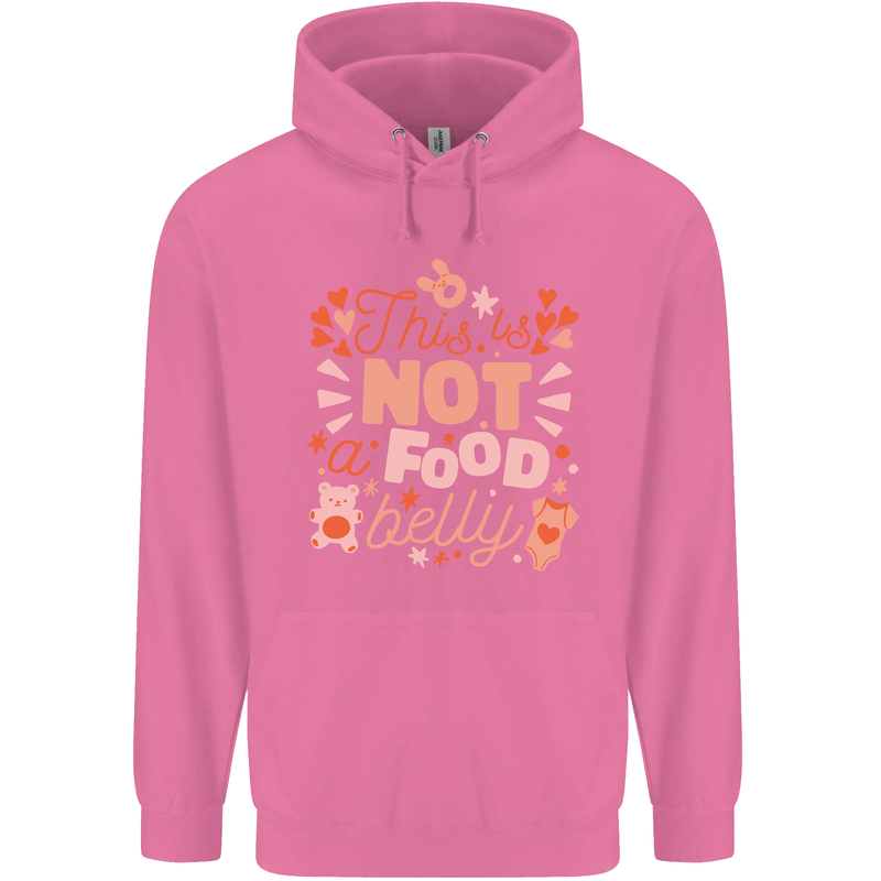 Not a Food Belly New Baby Pregnancy Pregnant Childrens Kids Hoodie Azalea