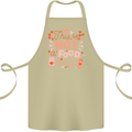 Not a Food Belly New Baby Pregnancy Pregnant Cotton Apron 100% Organic Khaki