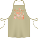 Not a Food Belly New Baby Pregnancy Pregnant Cotton Apron 100% Organic Khaki