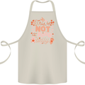 Not a Food Belly New Baby Pregnancy Pregnant Cotton Apron 100% Organic Natural
