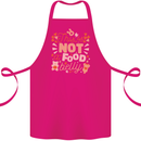 Not a Food Belly New Baby Pregnancy Pregnant Cotton Apron 100% Organic Pink