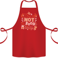 Not a Food Belly New Baby Pregnancy Pregnant Cotton Apron 100% Organic Red