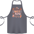 Not a Food Belly New Baby Pregnancy Pregnant Cotton Apron 100% Organic Steel