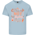 Not a Food Belly New Baby Pregnancy Pregnant Kids T-Shirt Childrens Light Blue